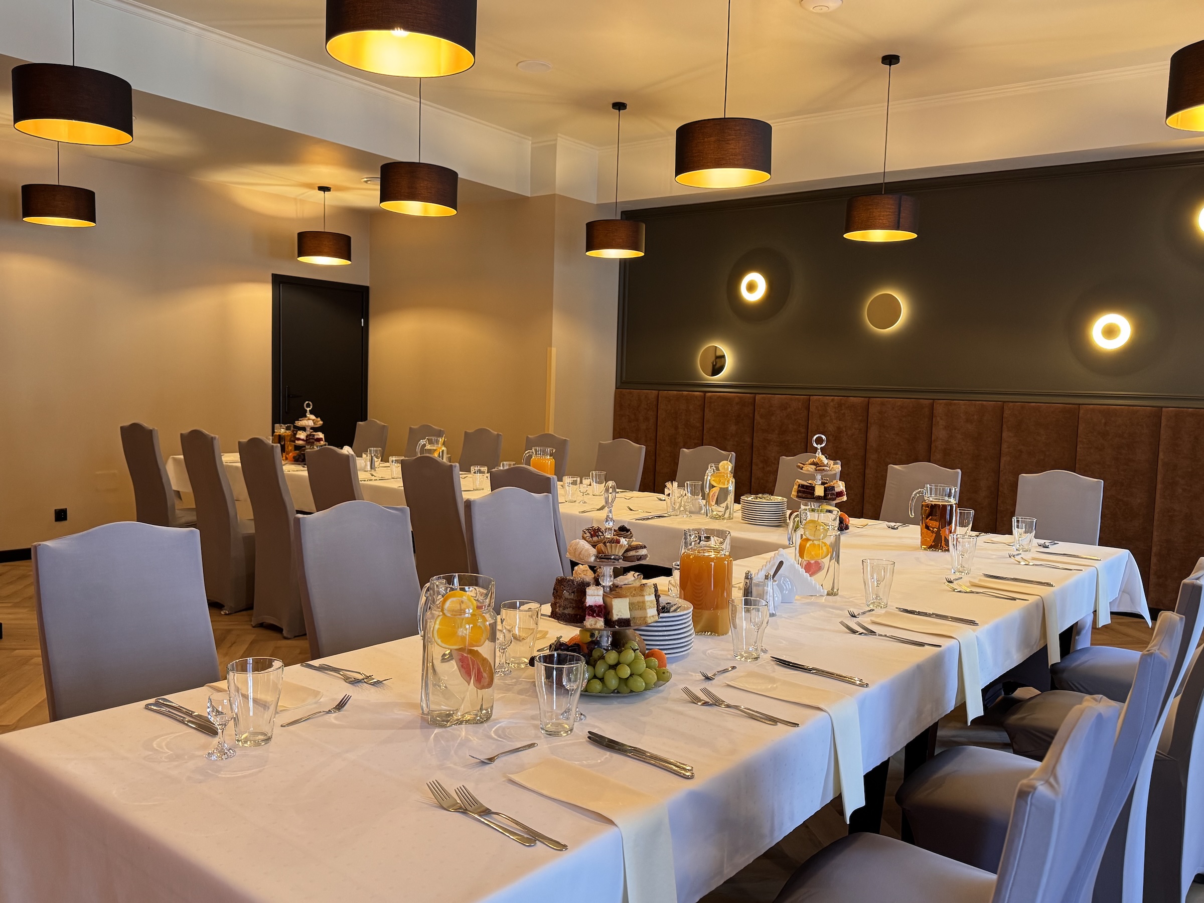 Wnętrze restauracji Vis à Vis w Łańcucie