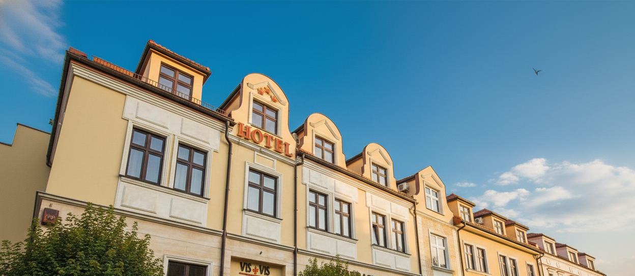 Hotel Vis à Vis naprzeciwko Zamku Łańcuckiego